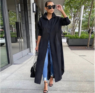 Baacal - Long‎ Cotton Shirtdress