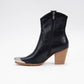 Ccocci - Women's Dakota Metallic Tip Toe Cowboy Boots