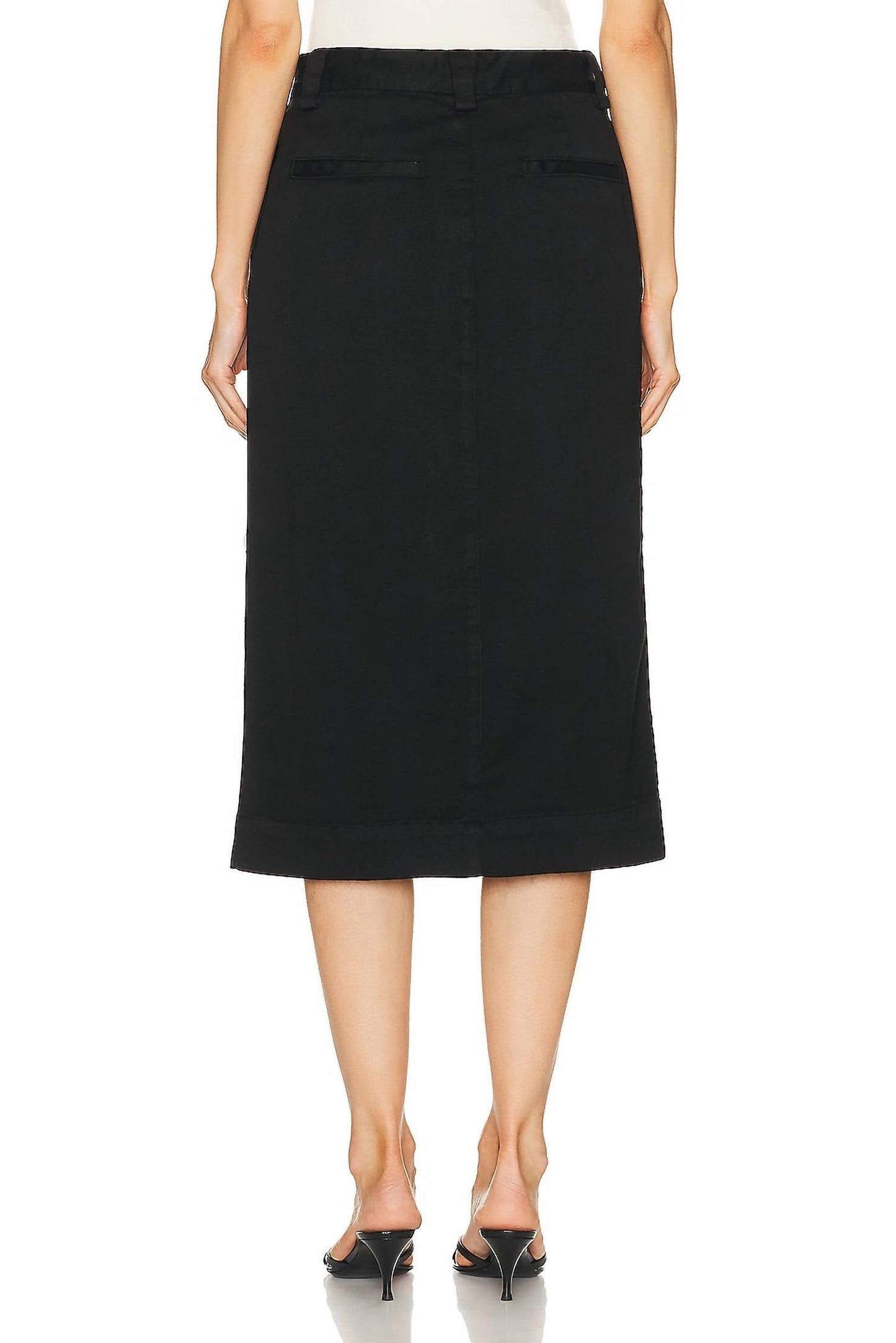 Enza Costa - SOFT TOUCH SLIT SKIRT