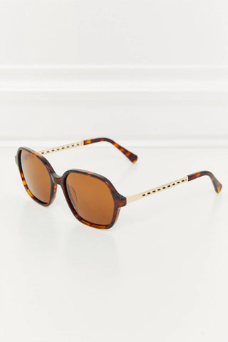 Óculos de sol Tac - Óculos de sol femininos com lentes polarizadas e aro completo
