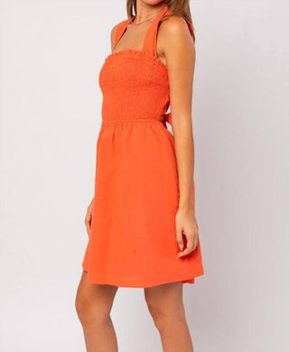 Le Lis - Vestido Skater Taryn Smocked