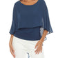 Joseph Ribkoff - Lightweight Chiffon Layered Blouse