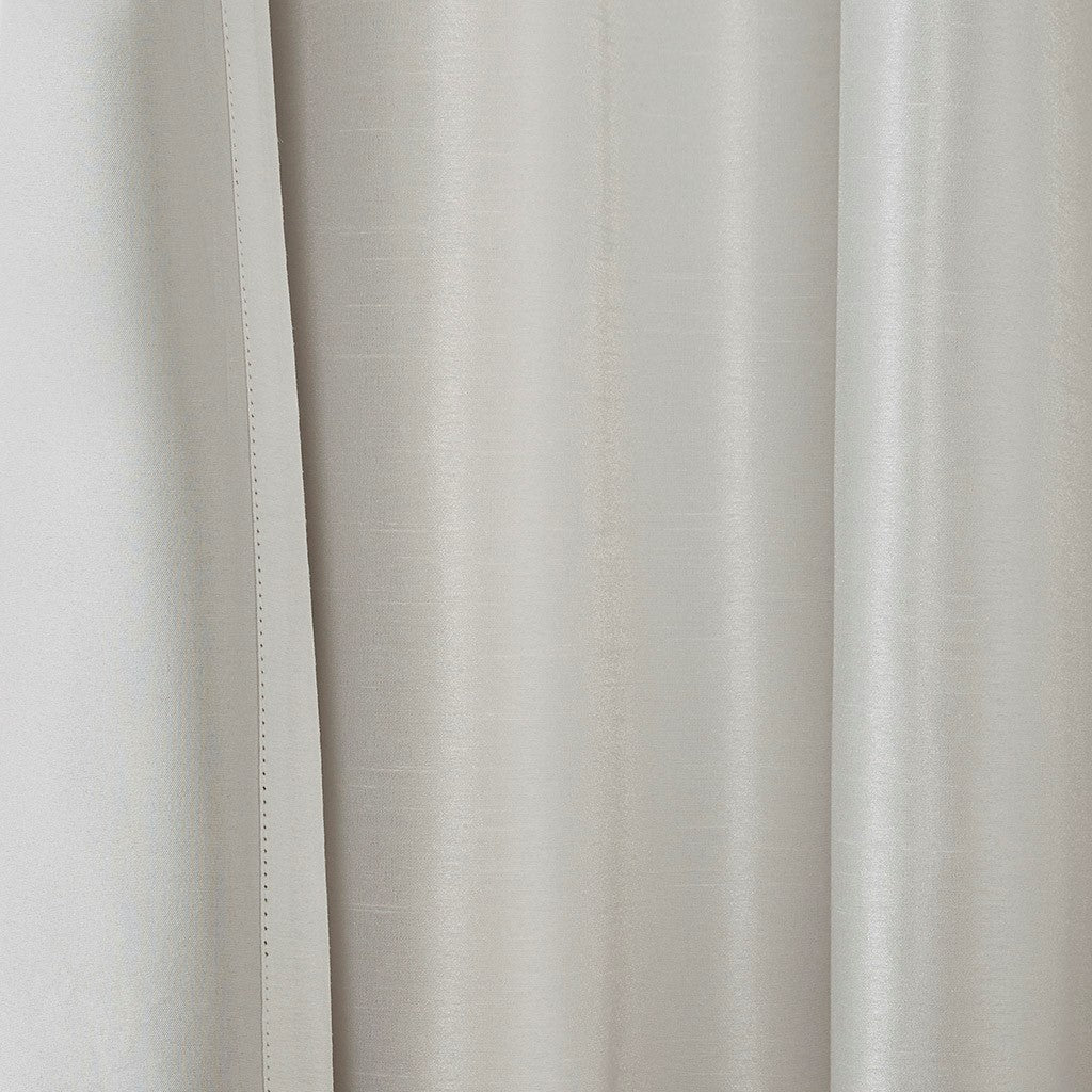 Twist Tab Total Blackout Window Curtain Panel White 50x95