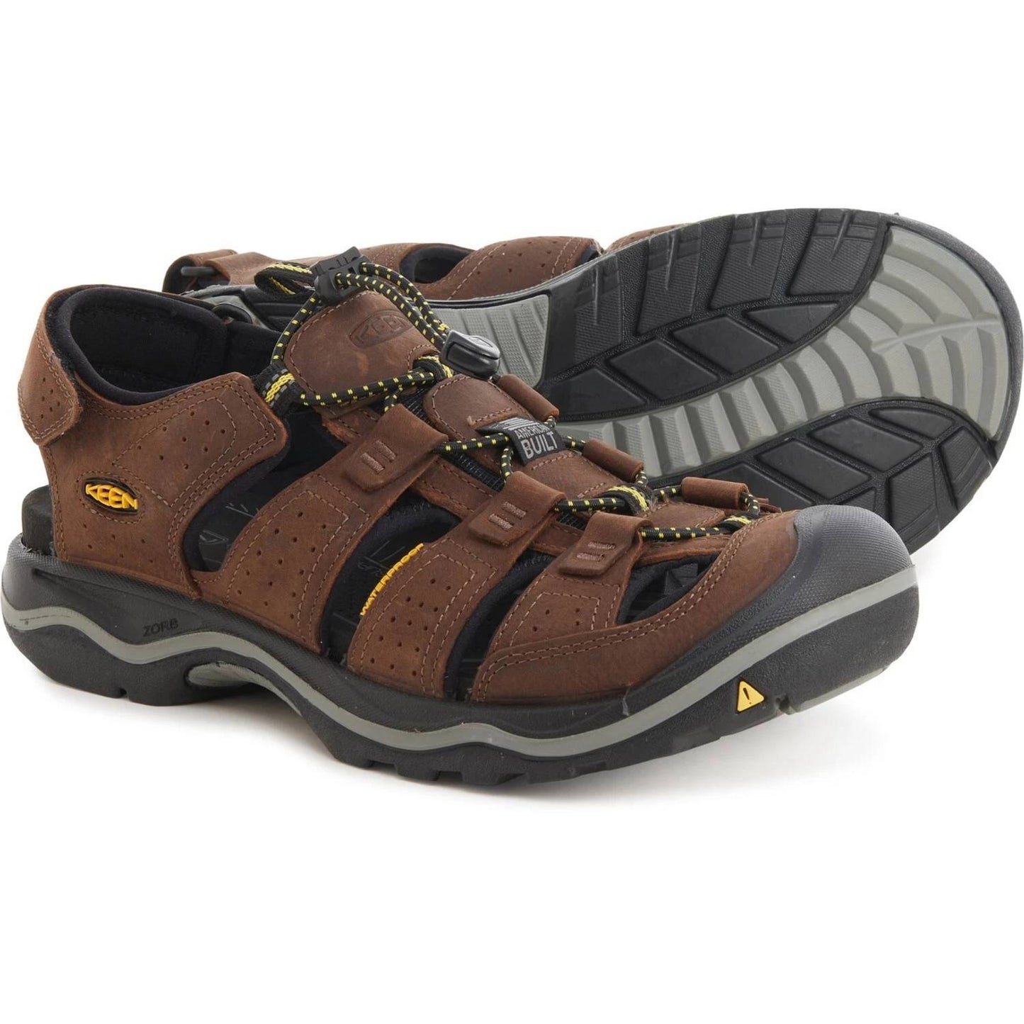 Keen - Men's Rialto Back Strap Leather Hiking Shoes
