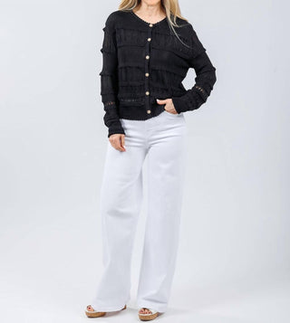 Maria Pavan - Women's Ross Fringe Cardigan