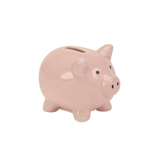 Creative Gifts International - Cofrinho de cerâmica pequeno para porcos