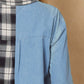 Entro - Denim & Plaid Top