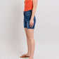 Judy Blue - High Waist Bermuda Back Flap Denim Short