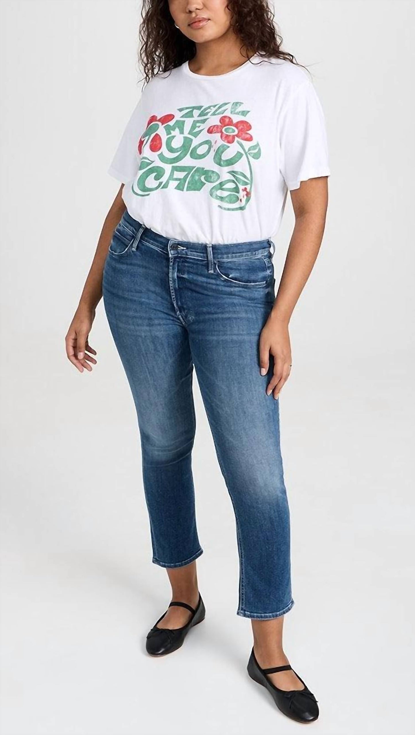 Mãe - Calça Jeans Dazzler de Cintura Média