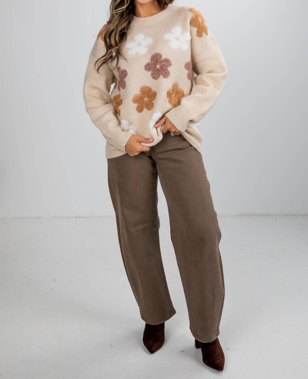 Bibi - Brooklyn Floral Sweater