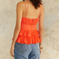 Amur - Sandie Pleated Shell Top