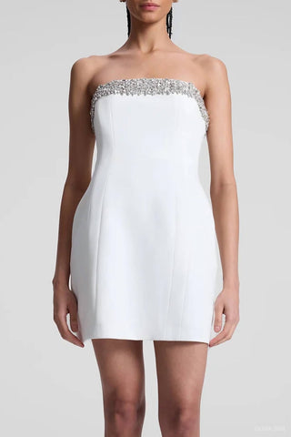 A.L.C. - Elsie Strapless Embellished Mini Dress