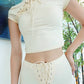 Koy & Victoria - Zara Lace Up Crop Top