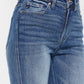 Kancan - High Rise Clean Hem Flare Jeans