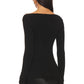 Enza Costa - Silk Knit Boat Neck Top