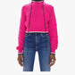 Mother - Mock Neck Jumper Crop Sweater