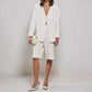 Raizz - Twill Tailored Chic Blazer And Pants Set