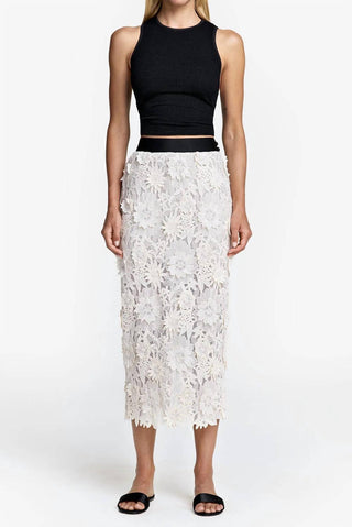 Smythe - Appliqué Pencil Skirt