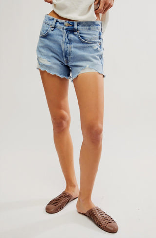 Free People - Short Jeans Agora ou Nunca