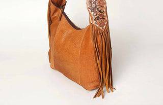 American Darling - Women's Leather Western Hobo Bag
