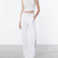 Enza Costa - Textured Jacquard Cropped Tank Top