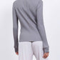 Lamade - Andre Long Sleeve Snap Turtleneck Top