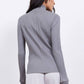 Lamade - Andre Long Sleeve Snap Turtleneck Top