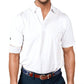 2Putt - Polo de manga curta masculino