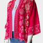 Johnny Was - LINEN CROPPED KIMONO DELLA