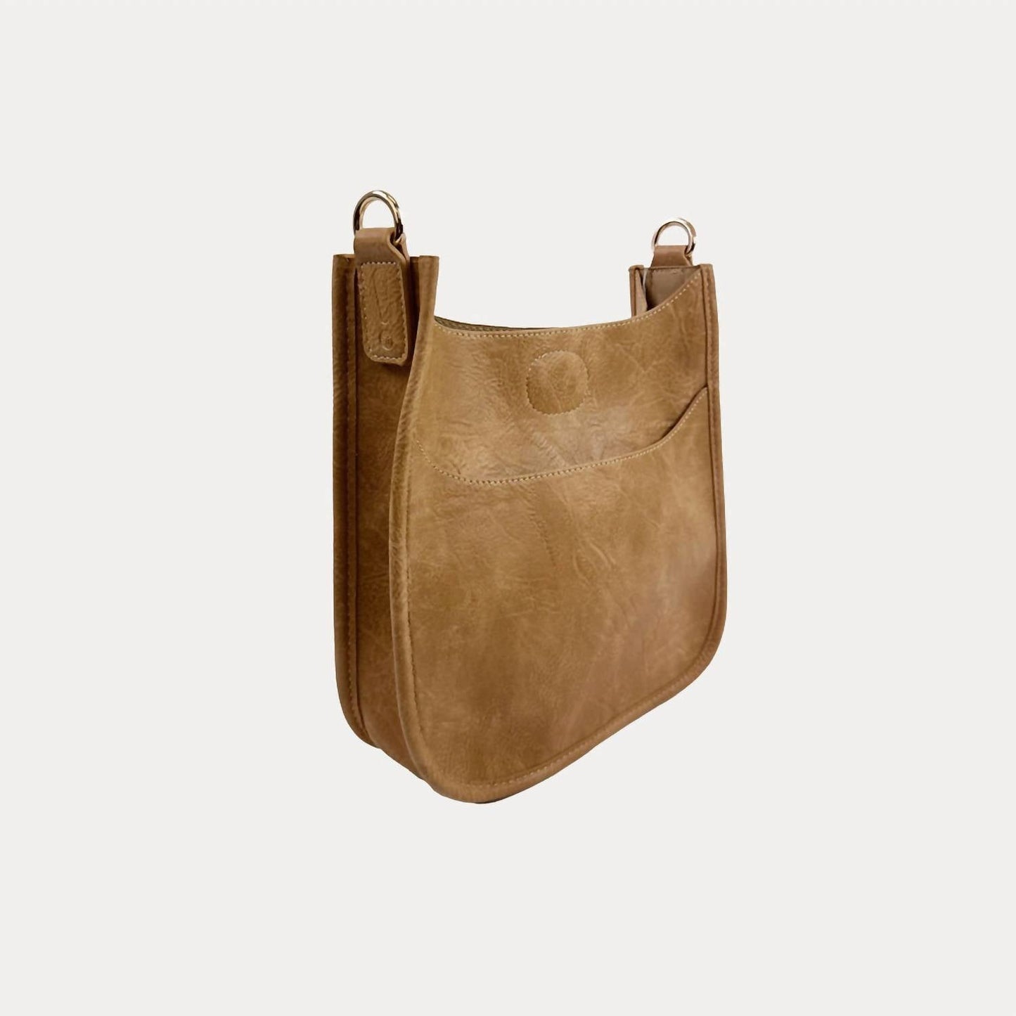 Ahdorned - Women's Mini Vegan Leather Messenger Bag