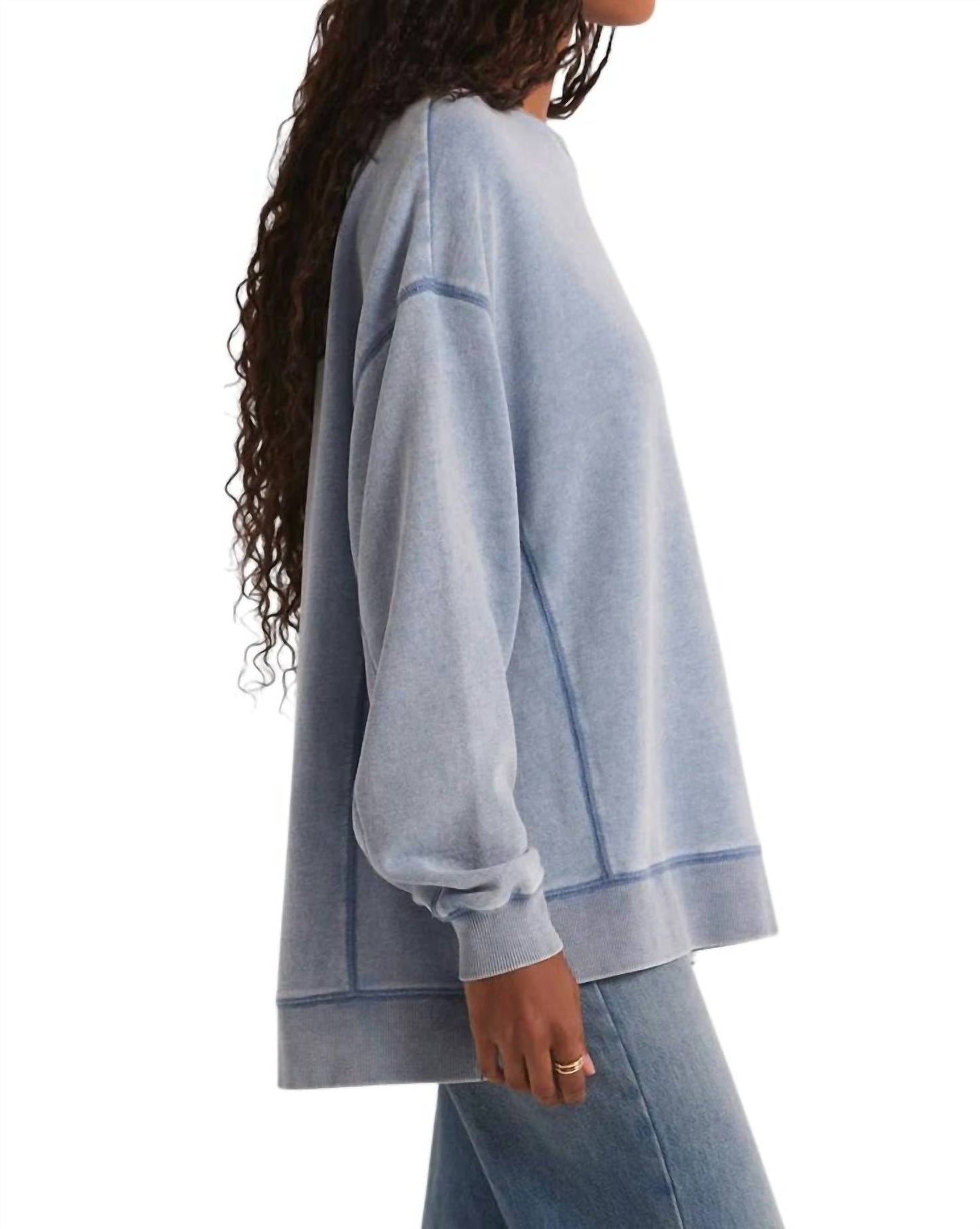 Z Supply - Knit Denim Modern Weekender Top