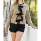 Thml - Bow Detail Knit Cardigan