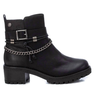 Xti - Botas femininas com zíper lateral