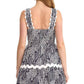 Entro - Tabitha Ric-Rac Trim Sleeveless Mini Dress