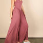 Very J - Casual Ribbed Knit Sleeveless Jumpsuit