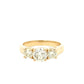 Aamiaa - 1.66 Carat Natural Diamond Three-stone Ring - Size 6.5