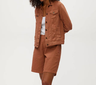 Michael Stars - Jean Linen Long Sleeve Jacket