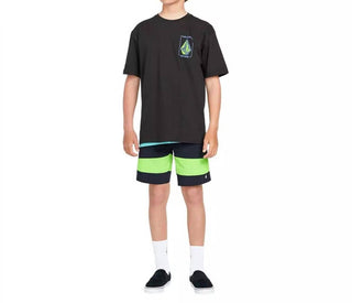 Volcom - Bermuda de Praia Big Boys Marine Time Mod Liberator
