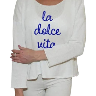 Toss Designs - Suéter de malha La Dolce Vita