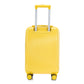 14'/20' 2-Piece ABS Spinner Wheel Luggage Set with Combination Lock
