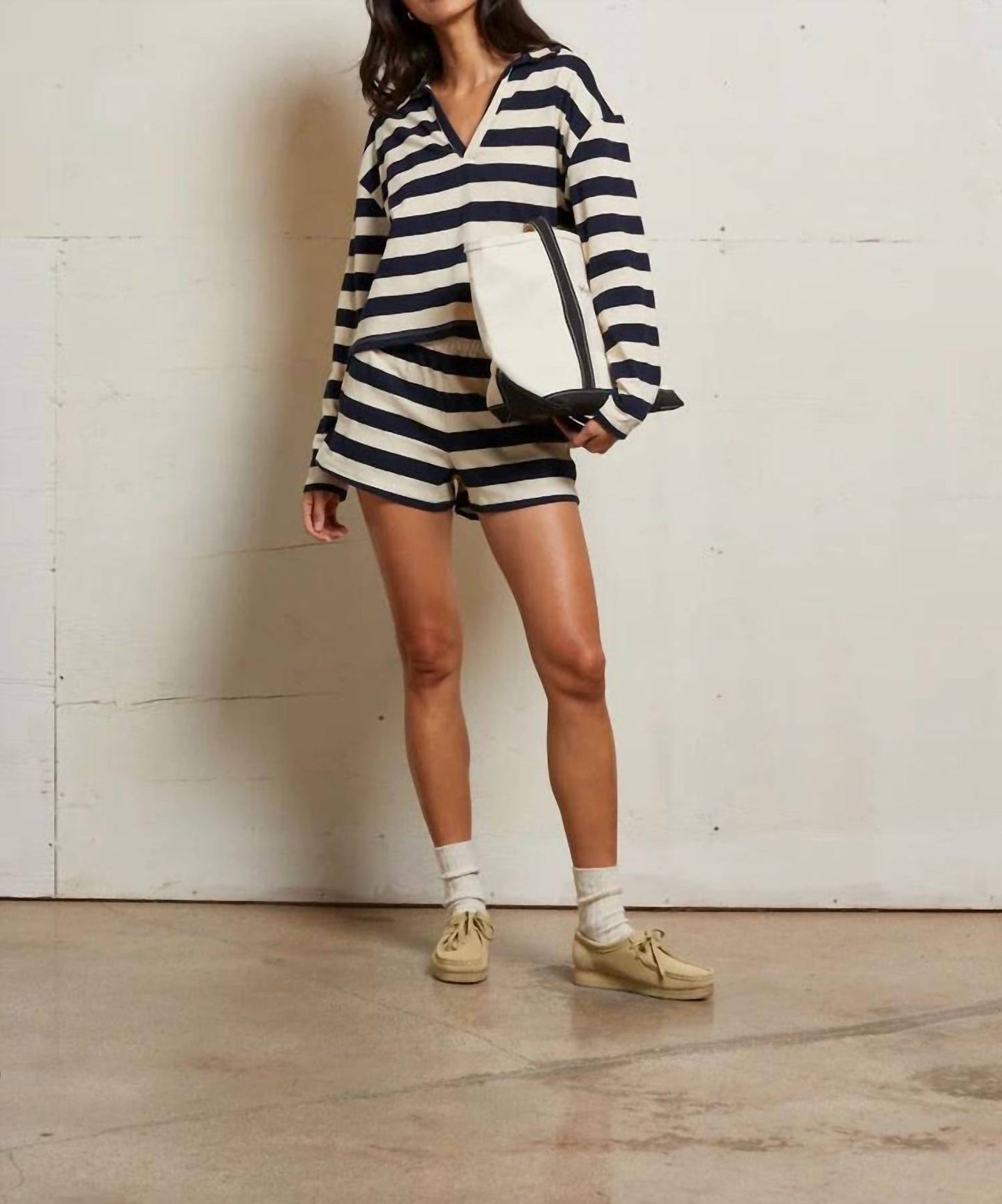 Perfectwhitetee - Women's Alison Stripe Tennesse Jersey Shirt