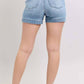 Judy Blue - Mid Rise Trouser Hem Short
