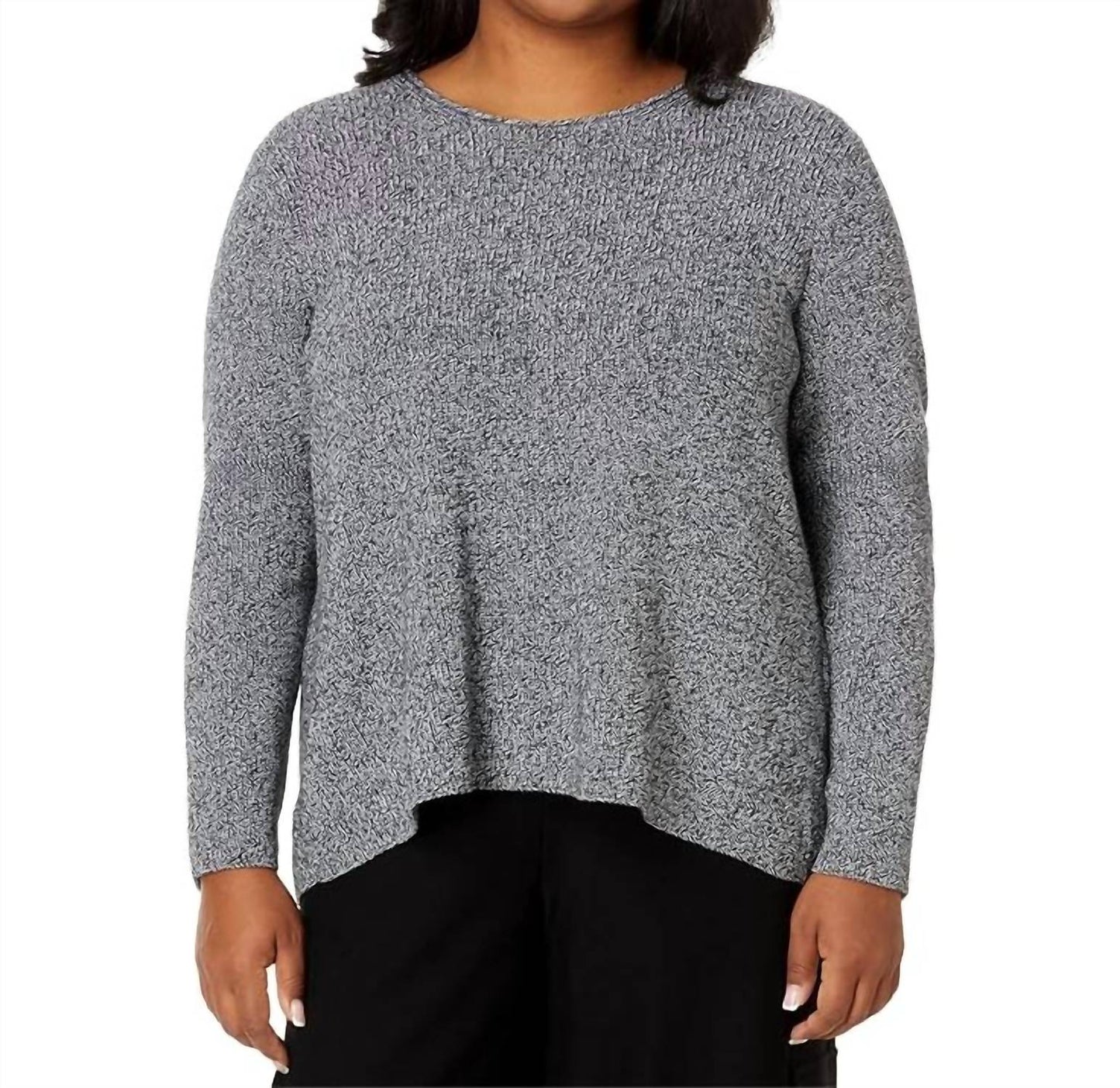 Eileen Fisher - Organic Cotton Crepe Sweater