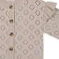 Rise Little Earthling - Kid's Pointelle Cardigan