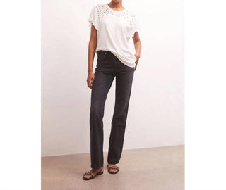 Z Supply - Blusa bordada Alanis