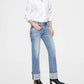 Bayeas - Flora Cuffed Straight Leg