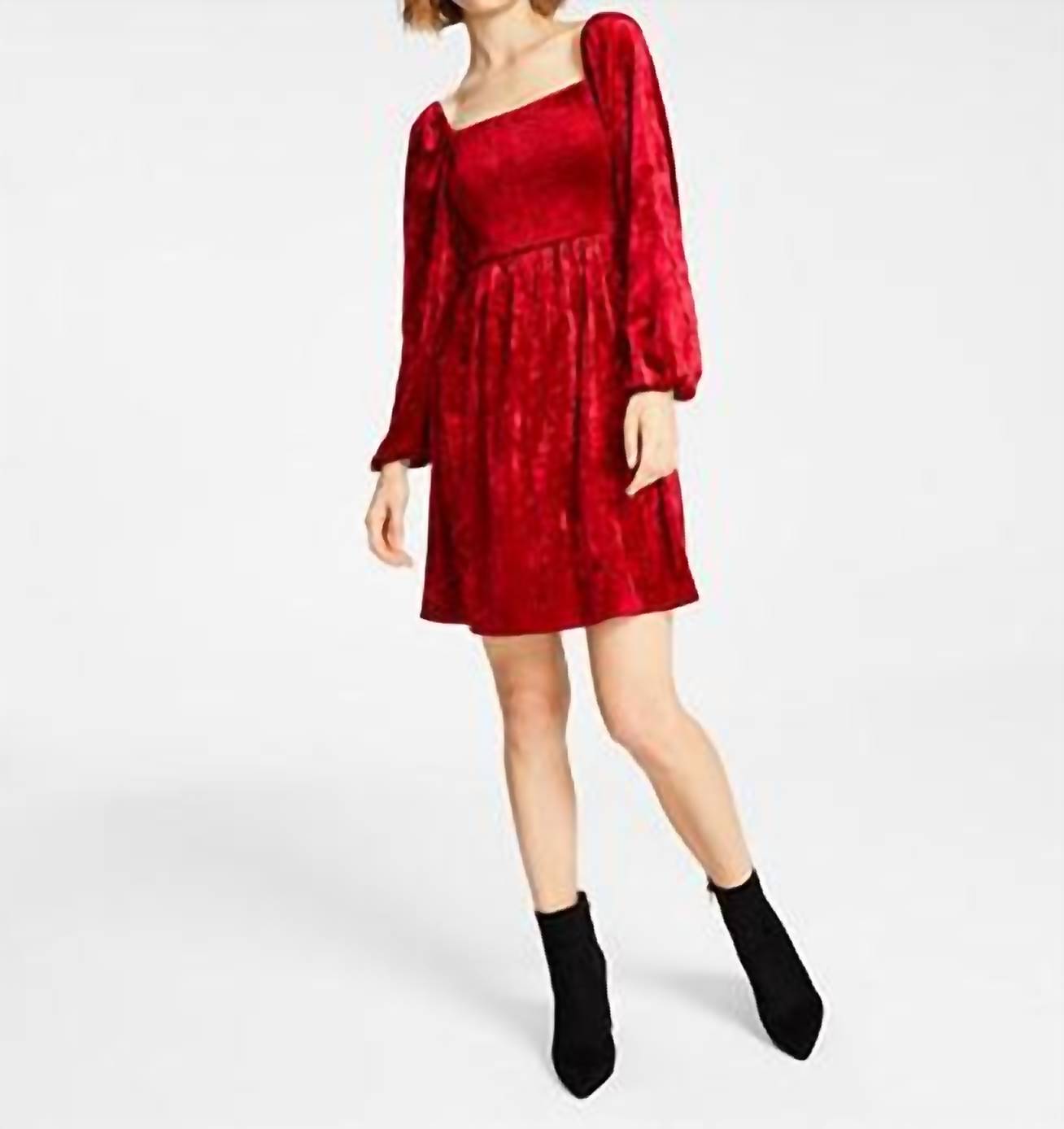 Bar Iii - Women's Velvet Dress