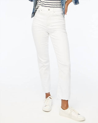 J.Crew - Jeans Stovepipe de cintura alta