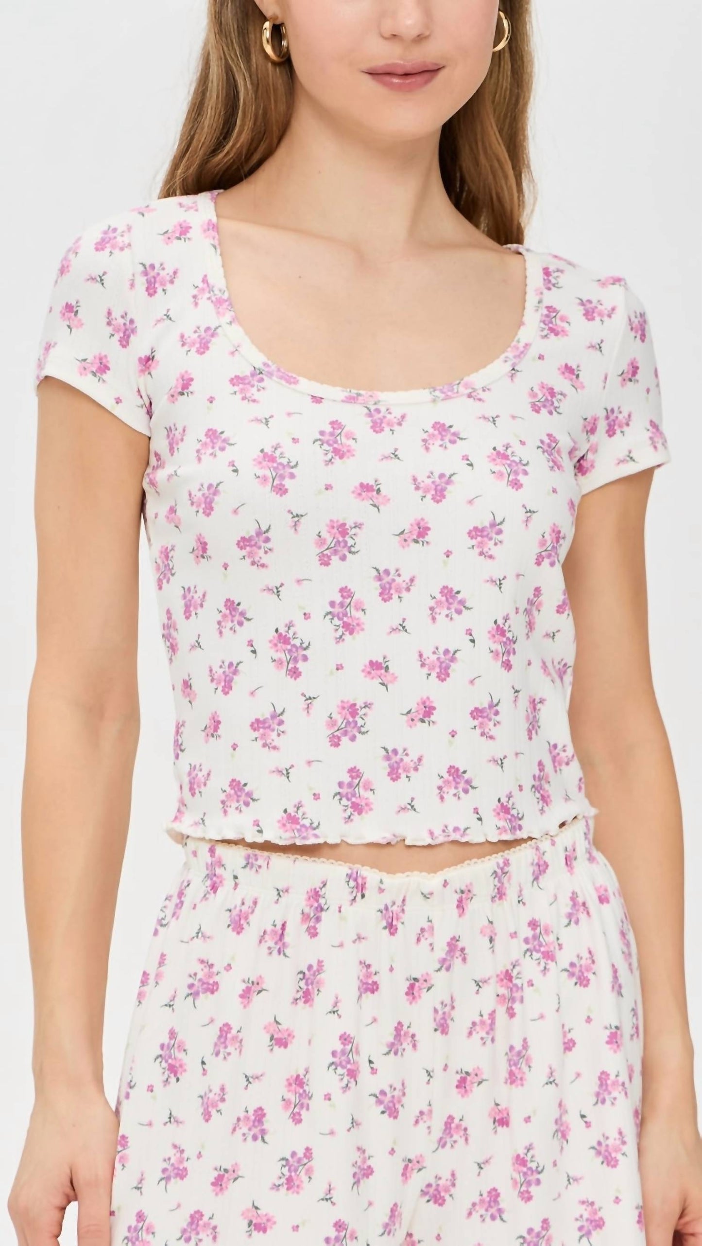 Z Supply - Flower Market Ditsy Tee