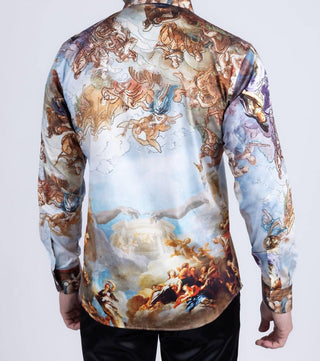 Barabas - Marrakesh Rhinestone Long Sleeve Shirt